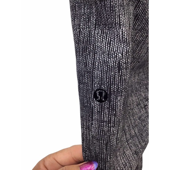 Lululemon Jogger Pants Women’s Size 8 Black Gray - Picture 2 of 16